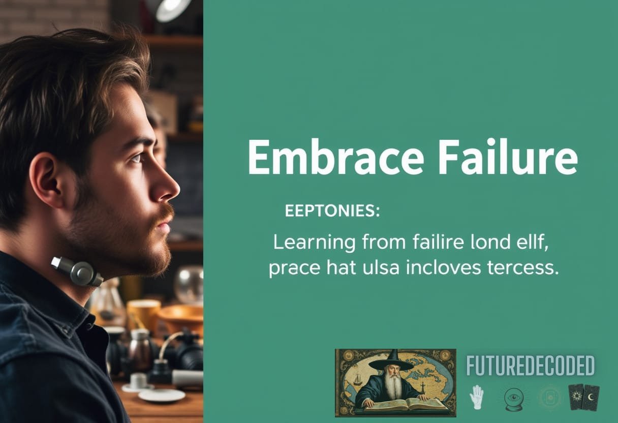 Illustration for section: Embrace Failure: Learning from failures is a crucial part of the innovation process. - historical wisdom today